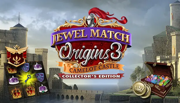Jewel Match Origins 3 - Camelot Castle Collector's Edition