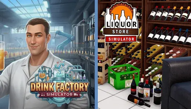 Drink Factory x Liquor Store Simulator