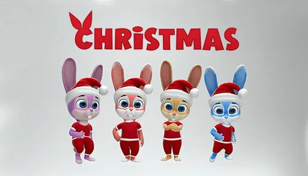 Bouncy Bunnies - Christmas