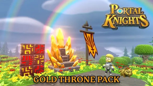 Portal Knights - Gold Throne Pack - Switch