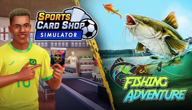 Sports Card Shop Simulator x Fishing Adventure