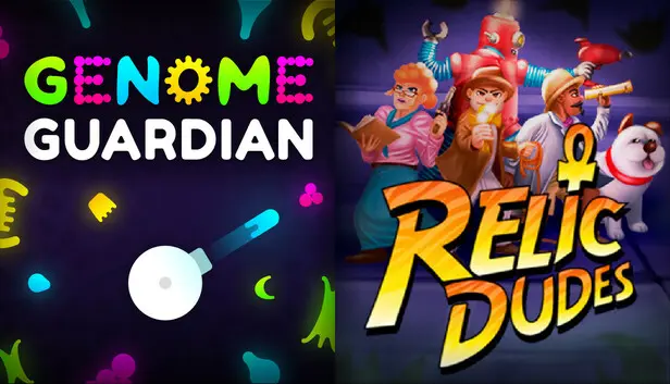 🧬 Genome Guardian × Relic Dudes ☥: Bullet Hell Survival Roguelikes