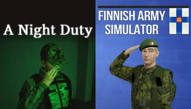 A Night Duty × Finnish Army Simulator