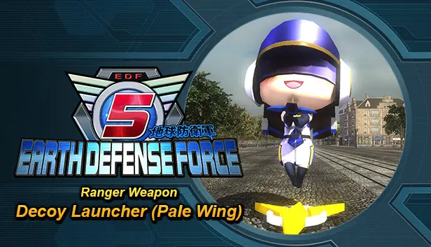 EARTH DEFENSE FORCE 5 - Ranger Weapon: Decoy Launcher (Pale Wing)
