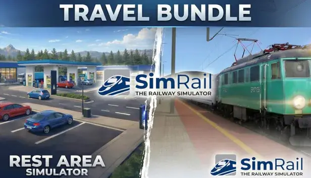 SimRail and Rest Area Simulator