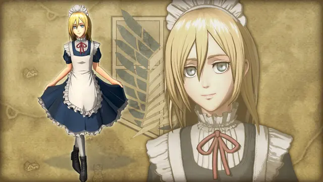 Additional Christa Costume, Maid (Xbox One)