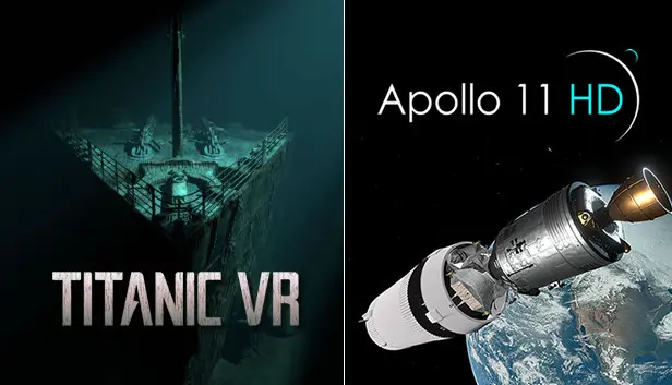 Titanic VR & Apollo 11 VR HD Bundle