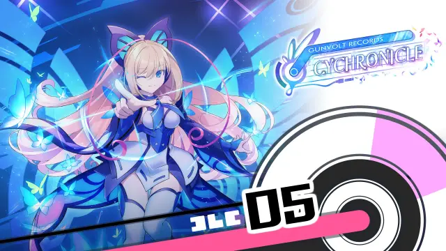 GUNVOLT RECORDS Cychronicle Song Pack 5 Lumen: ♪Sakura Efflorescence ♪Cyanotype ♪Tabula Rasa ♪Reincarnation Fateful - Switch