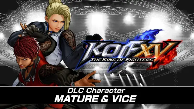 KOF XV DLC CHARACTERS "MATURE & VICE"
