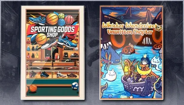 Sporting Goods Shop & Whisker Wanderlust: Unwritten Chapter