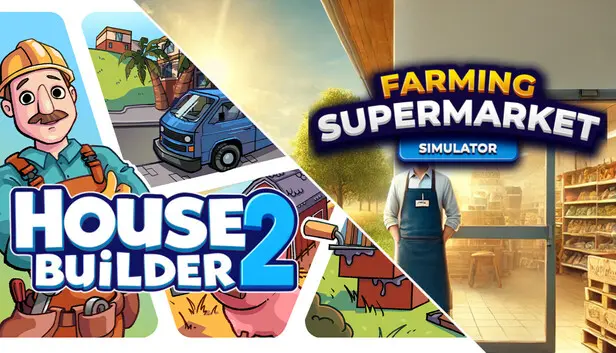 Farming & Supermarket with House Builder 2