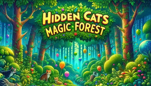 Hidden Cats: Magic Forest