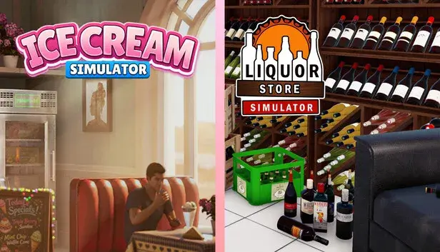 Ice Cream in Liquor Store