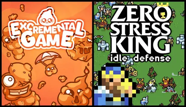 Excremental Game x Zero Stress King: Idle Defense