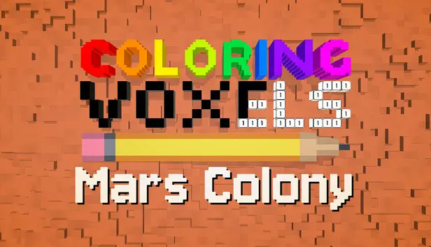 Coloring Voxels - Mars Colony Pack