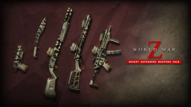 World War Z - Desert Defenders Weapons