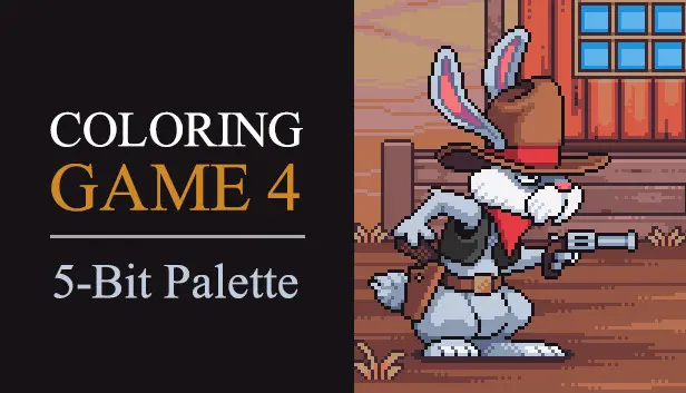 Coloring Game 4 β 5-Bit Palette