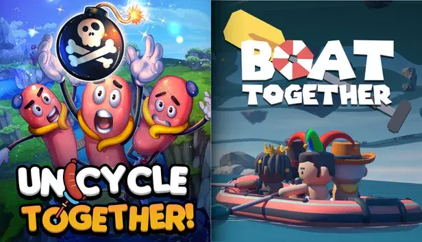 Unicycle Together + Boat Together