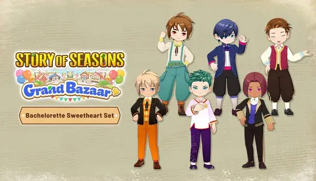 STORY OF SEASONS: Grand Bazaar - Bachelorette Sweetheart Set