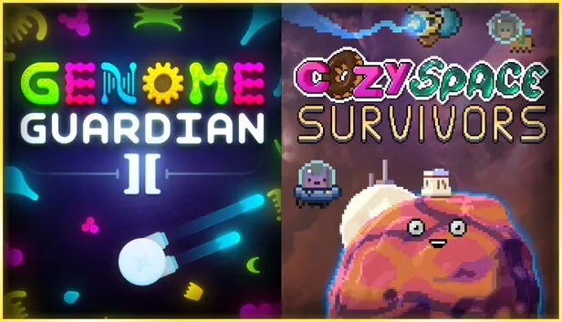 🧬 Genome Guardian 2 × Cozy Space Survivors 🍩