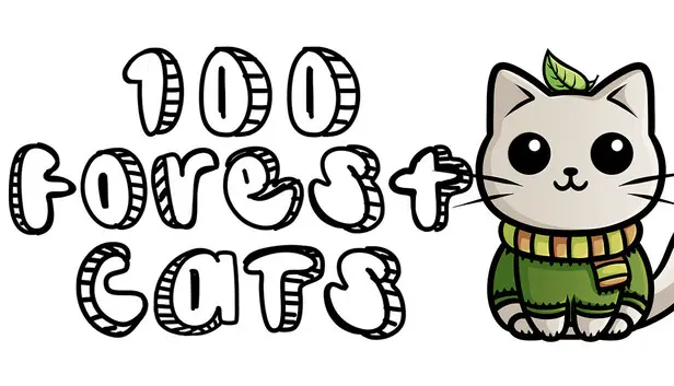 100 Forest Cats