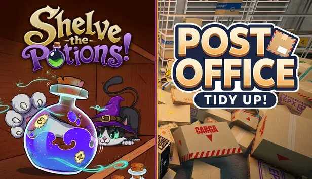 Shelve the Potions! X Post Office: Tidy Up!