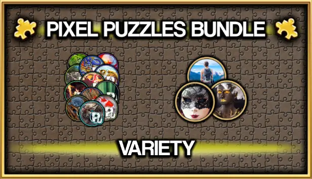 Pixel Puzzles Jigsaw Bundle: Variety