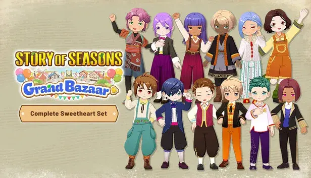 STORY OF SEASONS: Grand Bazaar - Complete Sweetheart Set