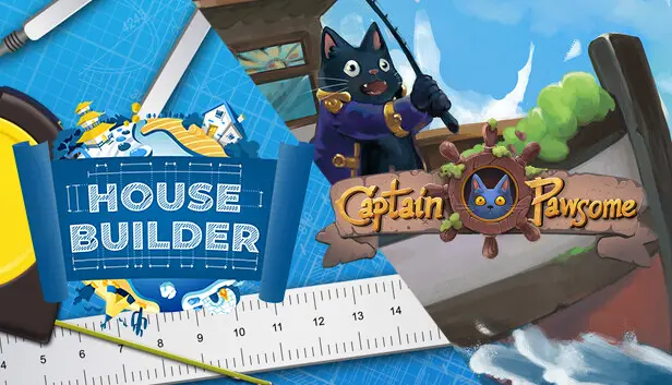 Captain Pawsome and House Builder