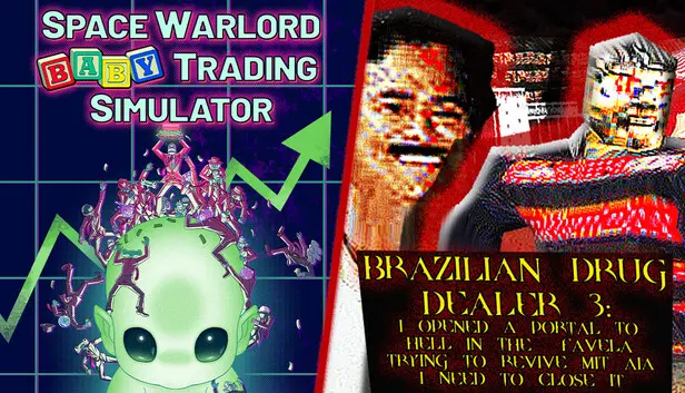 BRAZILIAN DRUG DEALER 3 x Space Warlord Baby Trading Simulator