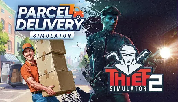 Parcel Delivery Simulator and Thief Simulator 2