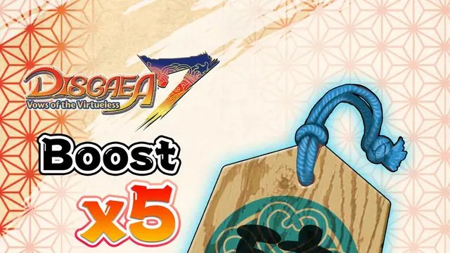 Disgaea 7: Vows of the Virtueless - 5x Boost Ticket (PS4 & PS5)