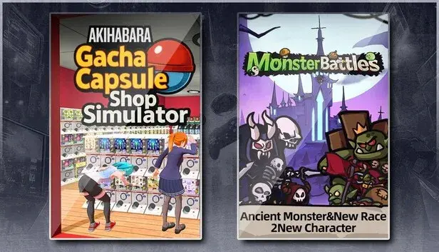Gacha Capsule Shop Simulator - Akihabara & Monster Battles