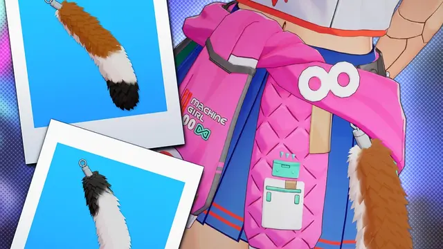 Accessory: "Cat Tail" in 2 Color Varieties (PS5)