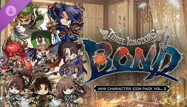 Three Kingdoms:BOND - Mini Character Icon Pack Vol. 2
