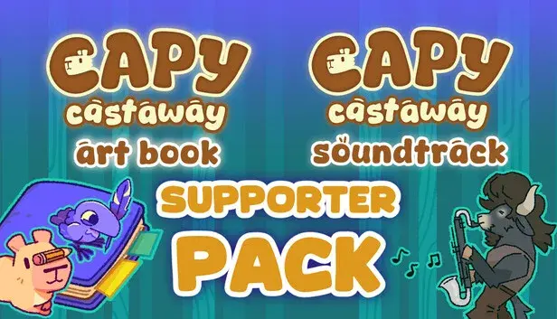 Capy Castaway Supporter Pack