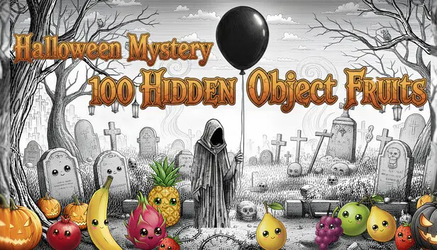 Halloween Mystery: 100 Hidden Object Fruits