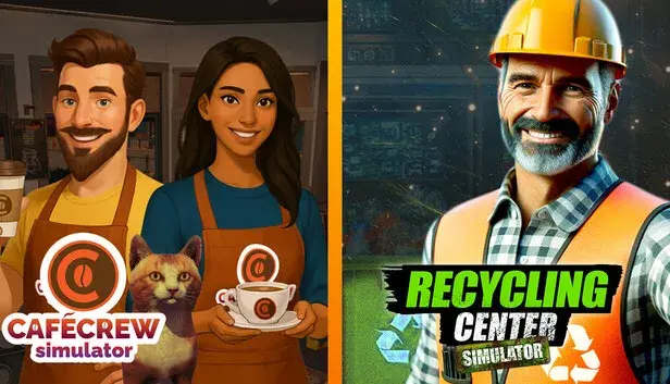 Cafe Crew x Recycling Center Simulator