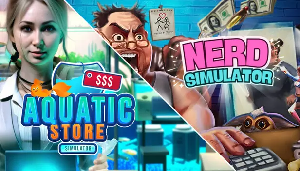 Nerd in Aquatic Store