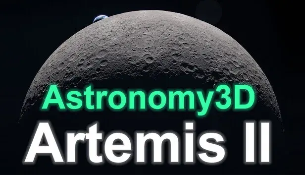 Astronomy3D: Artemis II