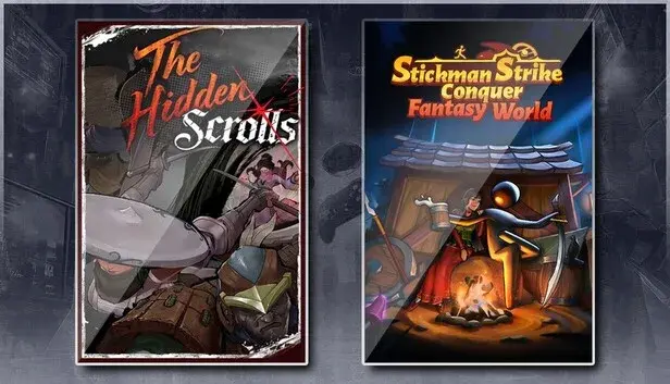 The Hidden Scrolls & Stickman Strikes: Conquer Fantasy World