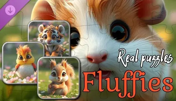 Real Jigsaw Puzzles - Kittens: Fluffies (Images)