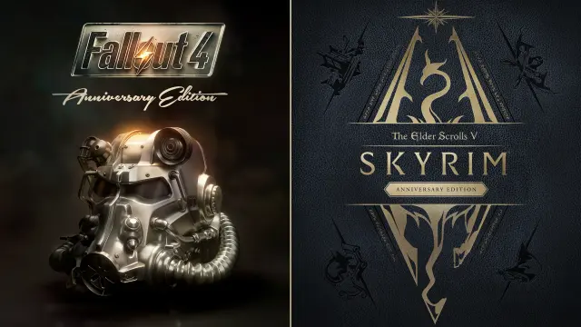 The Elder Scrolls V: Skyrim Anniversary Edition + Fallout 4: Anniversary Edition Bundle - Switch 2