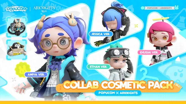 POPUCOM X ARKNIGHTS Collab Outfit Pack