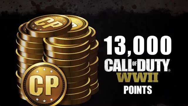 13,000 Call of Duty: WWII Points (PS4)