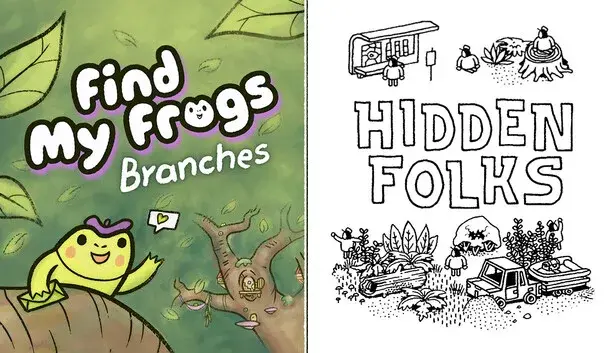 Hidden Folks & Find My Frogs: Branches