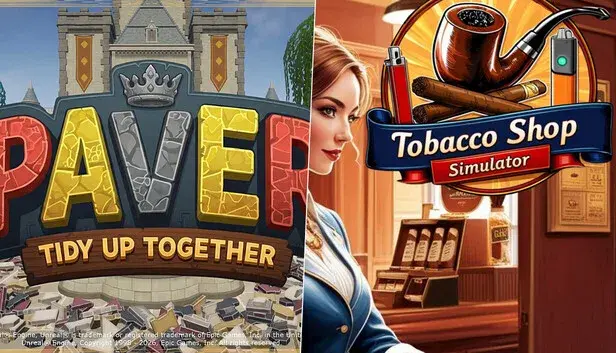 Paver Tidy Up Together - Tobacco Shop Simulator