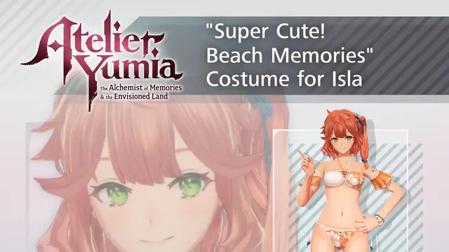 Atelier Yumia - "Super Cute! Beach Memories" Costume for Isla (PS4 & PS5)