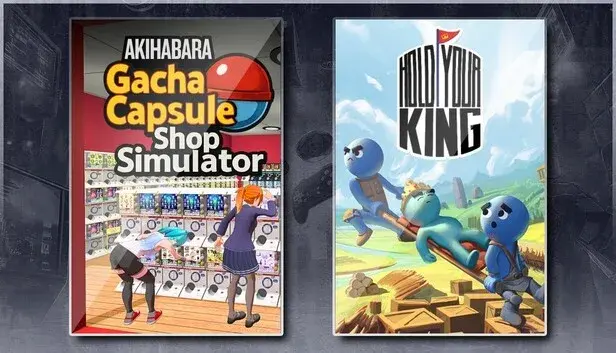 Gacha Capsule Shop Simulator - Akihabara & Hold Your King