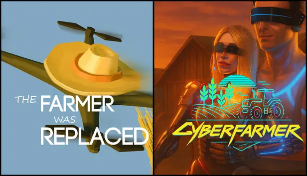 Cyber Farmer x The Farmer Was Replaced